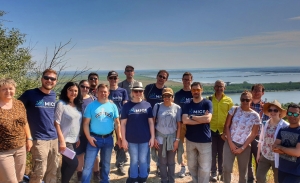 MICS team at the Carasuhat Wetlands, Romania